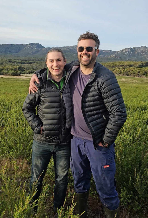 Ben, Grower and Distiller, Flinders Island at Zea