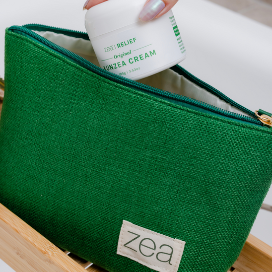 FREE Zea Premium Linen Toiletry Case