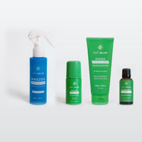 Best Seller Pain Relief and Recovery Pack - Kunzea Pain Relief Cream 100g, Kunzea Roll On 50mL, Concentrated Massage Oil 30mL and MAGZEA Muscle Recovery Spray 120mL