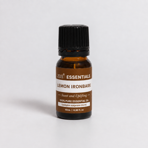Lemon Ironbark Essential Oil 10mL bottle, front view