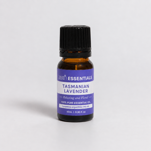 Tasmanian Lavender Essential Oil 10mL bottle, front view