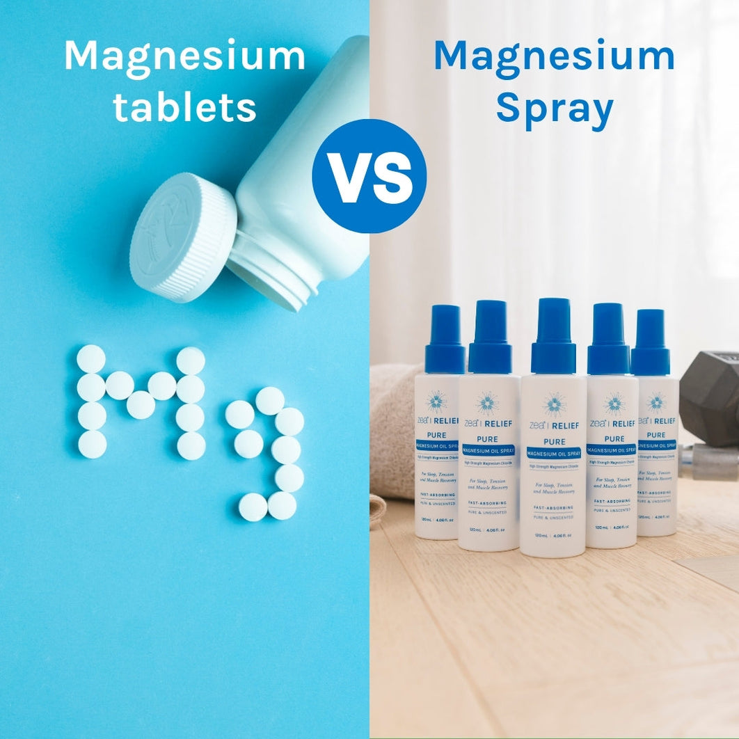 Magnesium Spray vs Tablets: Which Is Right for You?