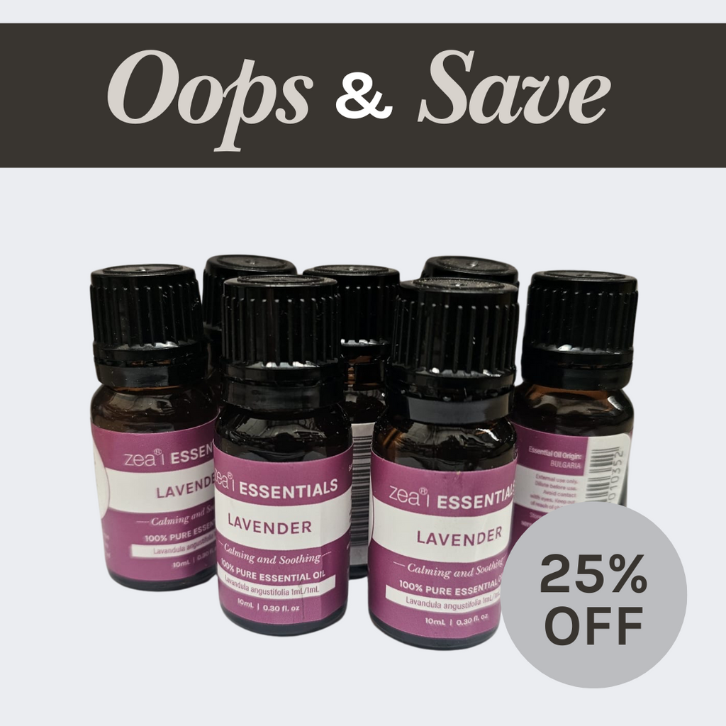 Lavender Essential Oil (Oops and Save)