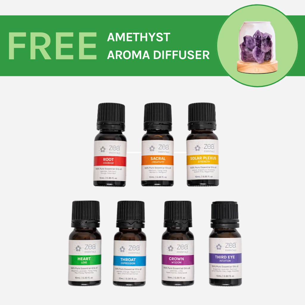 Chakra + Crystal Diffuser Set [Limited Time!]