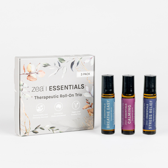 Therapeutic Essential Oil Roll On Trio [Gift Pack]